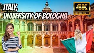 Bologna, Italy  | The Oldest University in the World | 4K Ultra HD 60fps, University of Bologna