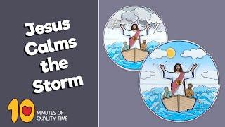 Jesus Calms the Storm Craft