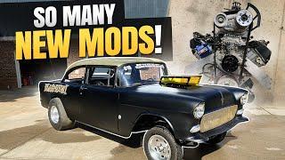 Revamping a Hemi-Swapped Gasser 1955 Chevy Bel Air For Insane Power!