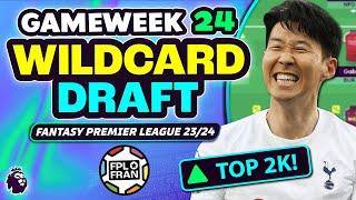 FPL GW24 WILDCARD DRAFT | RANK: 1,249 | Fantasy Premier League 23/24