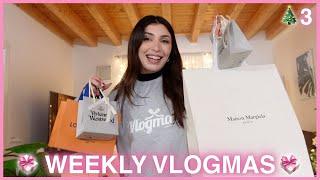 WEEKLY VLOGMAS #3  amici/famiglia NON guardate il video!! compro i regali di natale | Melissa Tani