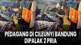 Pedagang di Cileunyi Bandung Dipalak 2 Pria