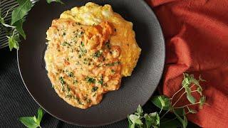 Resep Nasi Omelette Bulu Babi/Uni (Sea Urchin) Spesial