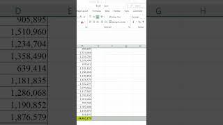 [Thủ thuật Excel] Cố định dòng cuối cùng trong Excel! #shorts