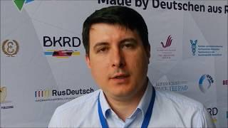 Евгений Колесник - Интервью во время культурно-делового форума в Байройте 2017