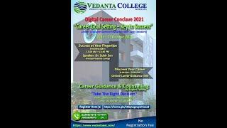 Digital Career Conclave 2021 Vedanta Foundation