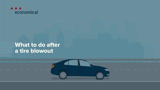 What to do after a tire blowout