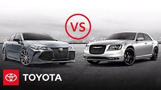 2020 Toyota Avalon vs. 2020 Chrysler 300S | Full-Size Sedan Comparison | Toyota