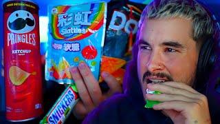 Trying EXOTIC Snacks (SO GROSS)