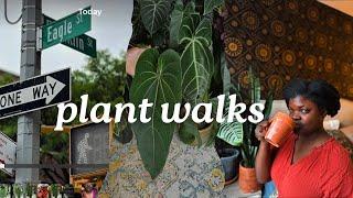 Exploring plant shops, coffee shops and bookstores in Brooklyn