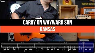 Kansas - Carry On Wayward Son || 100 Days 100 Riffs