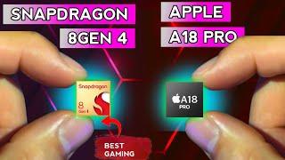 Qualcomm Snapdragon 8 Gen 4 vs Apple A18 Pro: tests and benchmark