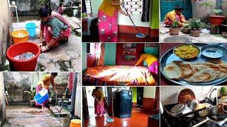 Indian Housewife Real  Morning Routine (6:00 -12:00) ll ভোরবেলা উঠলে সব কাজ গুছিয়ে করা যায় ll