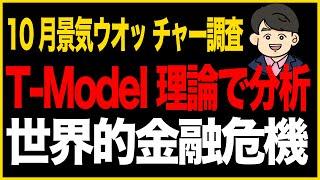 第284回：１０月景気ウオッチャー調査 T-Model理論で分析 世界的金融危機