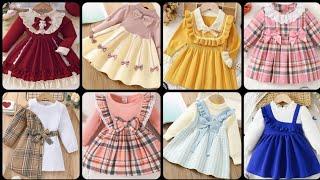 Winter Special Baby Chunnat Frock Design 2024  Cute And Stylish Baby Frock For Winter 2024 - 2025