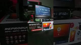 Autoestereo pantalla motorizada + bocinas jbl 6x9