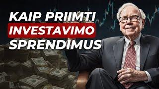 Investavimo psichologija: Kaip valdyti emocijas ir priimti pelningus sprendimus