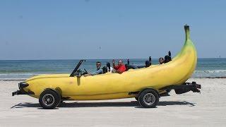 Banana Car: Inventor Turns Pick-Up Truck Into Driveable Banana