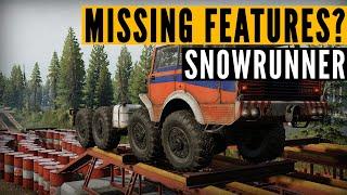 Top 5 SnowRunner MISSING features