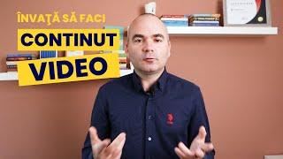 Învaţă să faci conţinut video pentru Social Media