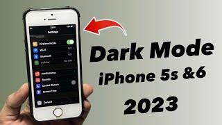 How to Enable Dark Mode on iPhone 5s, 6 iOS 12.5.7