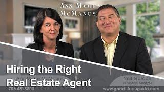 Augusta Georgia Real Estate Agent: Hiring the right real estate agent