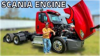 SCANIA Engine inside of American Made Truck?! Sign Me UP!