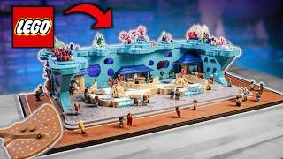 I Built the World's Largest LEGO Stingray Exhibit