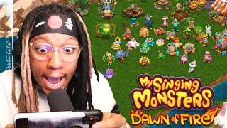 THIS ISLAND HAS A ISLAND IN A ISLAND!? MY SINGING MONSTERS DAWN OF FIRE