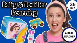 Toddler Learning with Ms Rachel - Nursery Rhymes & Kids Songs - Baby Video - Milestones & Speech