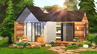 SCANDINAVIAN TINY HOUSE  | The Sims 4 Speed Build