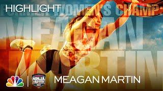 Former Women's Champ Meagan Martin Returns - American Ninja Warrior