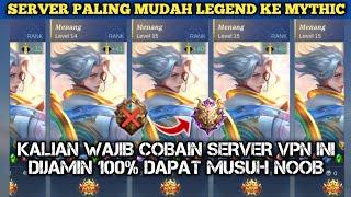 SERVER VPN PALING MUDAH BUAT SOLO PUSH RANK DAPAT MUSUH NOOB - SEASON 32 MOBILE LEGEND