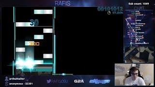 rafis playing osu!mania