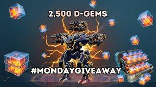 2,500 D-GEM GIVEAWAY War Robots (Ends AUGUST/12/2024) #mondaygiveaway