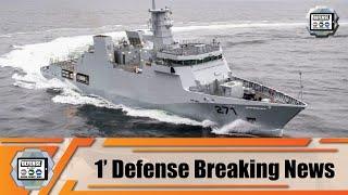 Pakistan Navy inducts Damen-built Newest corvette PNS Yarmook Naval Defense Breaking News