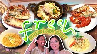 THE BEST ALL YOU CAN EAT LOBSTER SEAFOOD BUFFET in the PHILIPPINES| FRESH INTERNATIONAL BUFFET