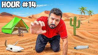 Surviving 24 Hours In Middle Of Desert!