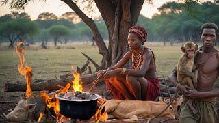 Hadzabe Tribe | Mastering the Art of Wilderness Cooking | Hadza land