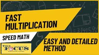 fast multiplication | speed math | speed multiplication