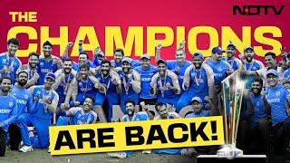 Team India | Rohit Sharma's Champions Get Grand Welcome, Mega Celebration Day Planned | NDTV Live