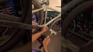 Tuning up my Bike at the Bikeshop! #shorts #asmr