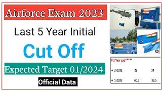 Airforce XY Group Exam 2023 Last 5 Time Initial Cut Off | Expected Target | Airforce Exam 2023 |