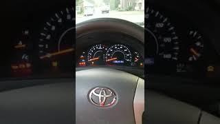 2011 Toyota Camry after MAF sensor replacement