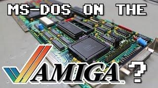 MS-DOS on an Amiga? The A2088 Bridgeboard #DOScember