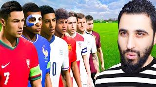 اليورو لكن آخر منتخب صامد يفوز ..!!