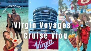 Celebrating my 30th Birthday on Virgin Voyages Valiant Lady! #cruise #virginvoyages #cruisevlogger