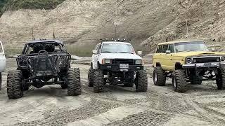 Azusa Canyon Off-Road OHV, 6-11-23. Raging river.