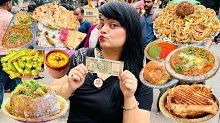 Rs 500 Street Food Challenge | Kolkata Food Challenge