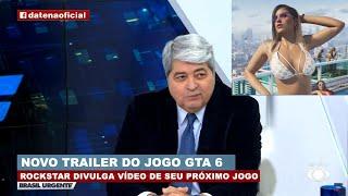GTA 6  Datena confere trailer do novo GTA e fica impressionado!